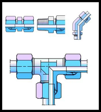 Гидравлические фитинги Kobelco